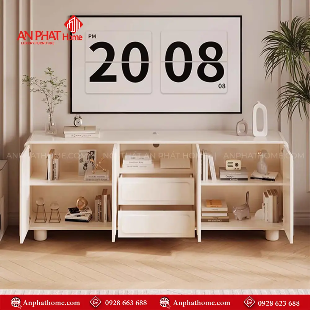 Kệ Tivi Hiện Đại Gỗ Công Nghiệp T-5384 19 Kệ Tivi Hiện Đại Gỗ Công Nghiệp T-5384