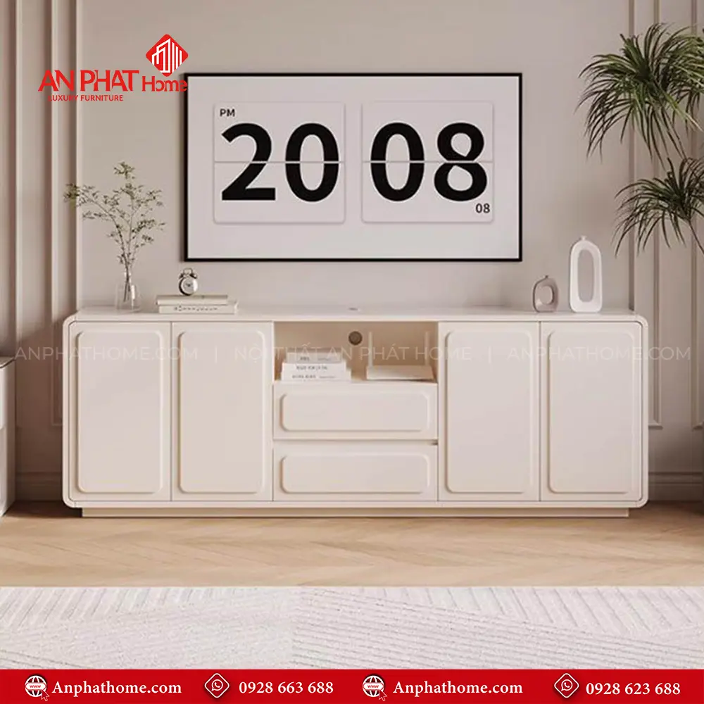 Kệ Tivi Hiện Đại Gỗ Công Nghiệp T-5384 16 Kệ Tivi Hiện Đại Gỗ Công Nghiệp T-5384