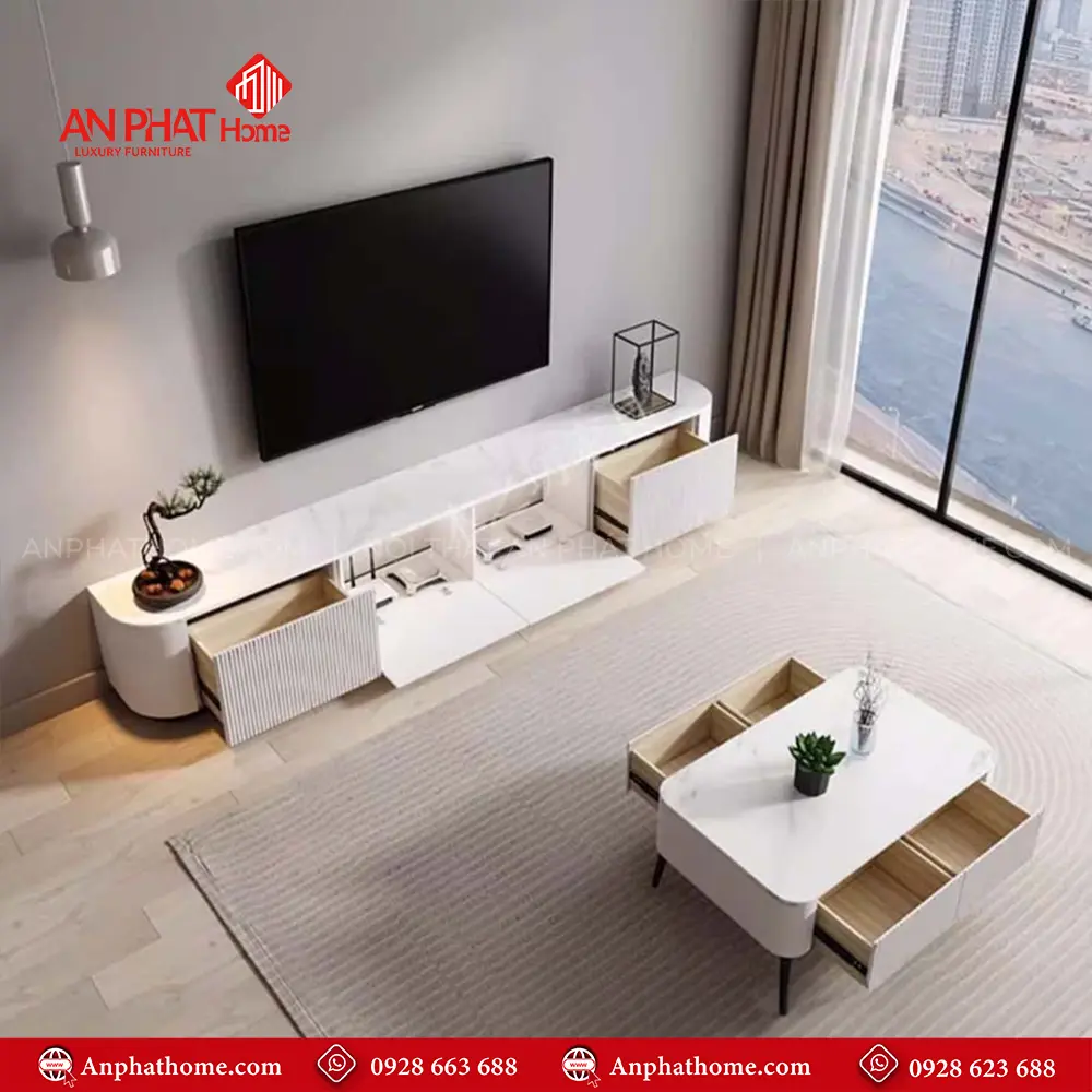 Kệ Tivi Phong Cách Hàn Quốc T-5381