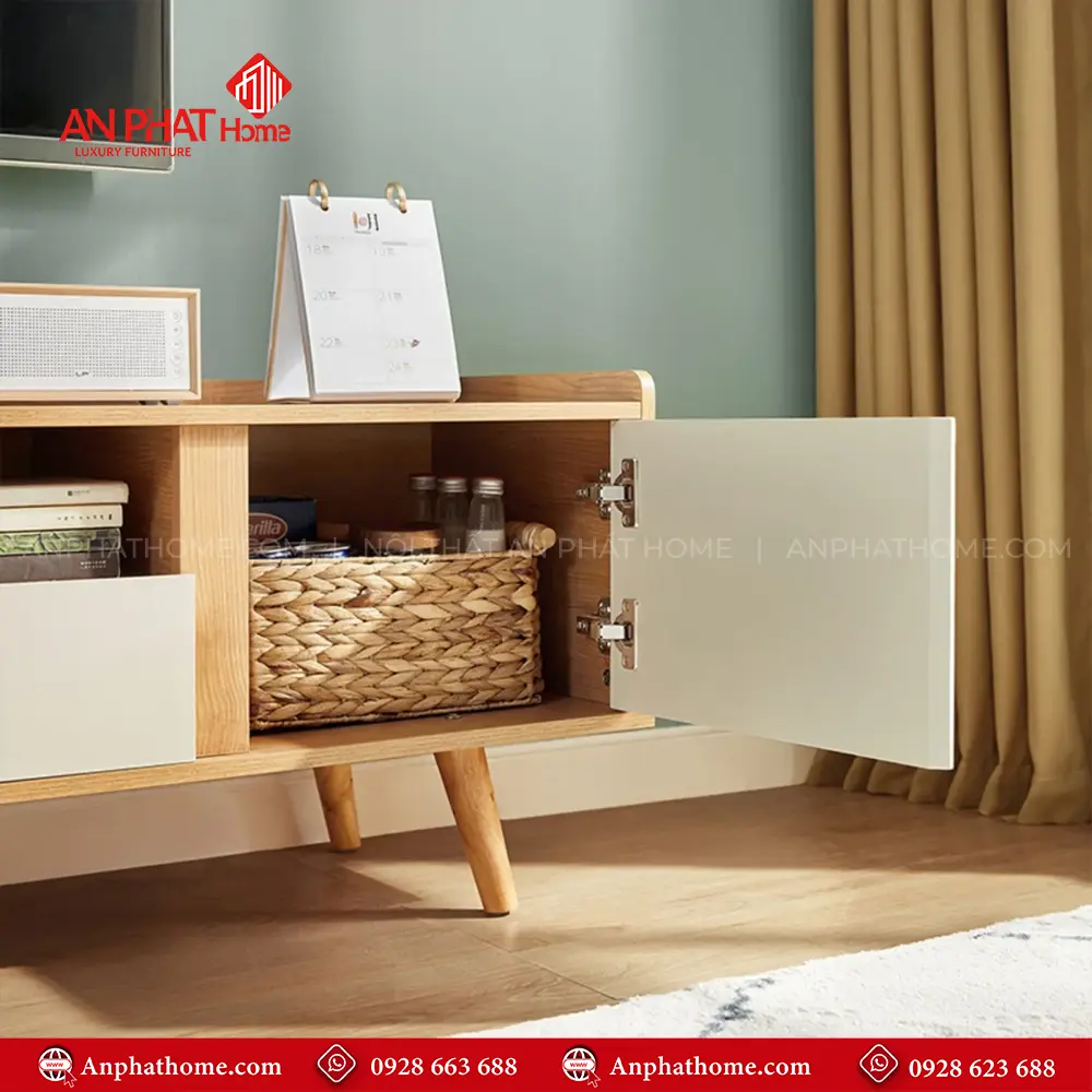 Kệ Tivi Phòng Khách Gỗ Công Nghiệp T-5390 15 Kệ Tivi Phòng Khách Gỗ Công Nghiệp T-5390