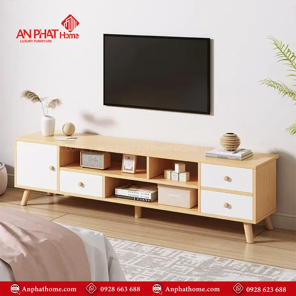 Kệ Tivi Phòng Khách Gỗ Công Nghiệp T-5397 15 Kệ Tivi Phòng Khách Gỗ Công Nghiệp T-5397