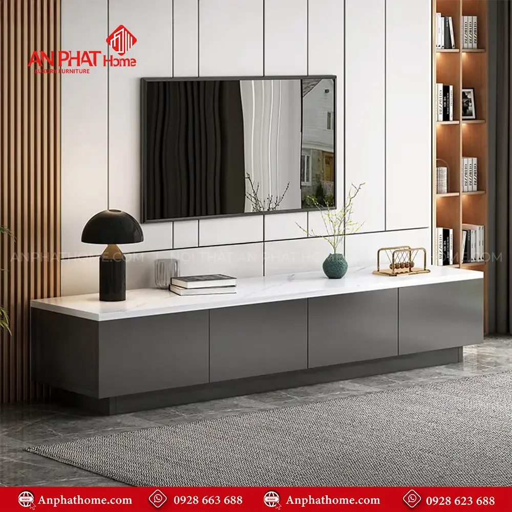 Kệ Tivi Phòng Khách Gỗ MDF Hiện Đại T-5395 15 Kệ Tivi Phòng Khách Gỗ MDF Hiện Đại T-5395