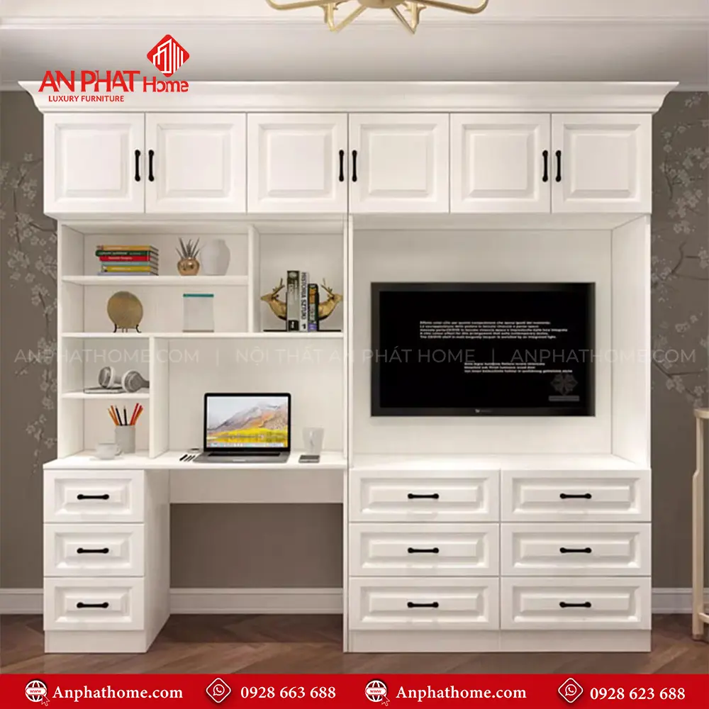 Kệ Tivi Phòng Ngủ Kết Hợp Tủ Áo T-5367 13 Kệ Tivi Phòng Ngủ Kết Hợp Tủ Áo T-5367