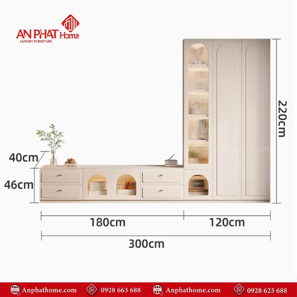 Kệ Tivi Thiết Kế Sang Trọng T-5383 21 Kệ Tivi Thiết Kế Sang Trọng T-5383