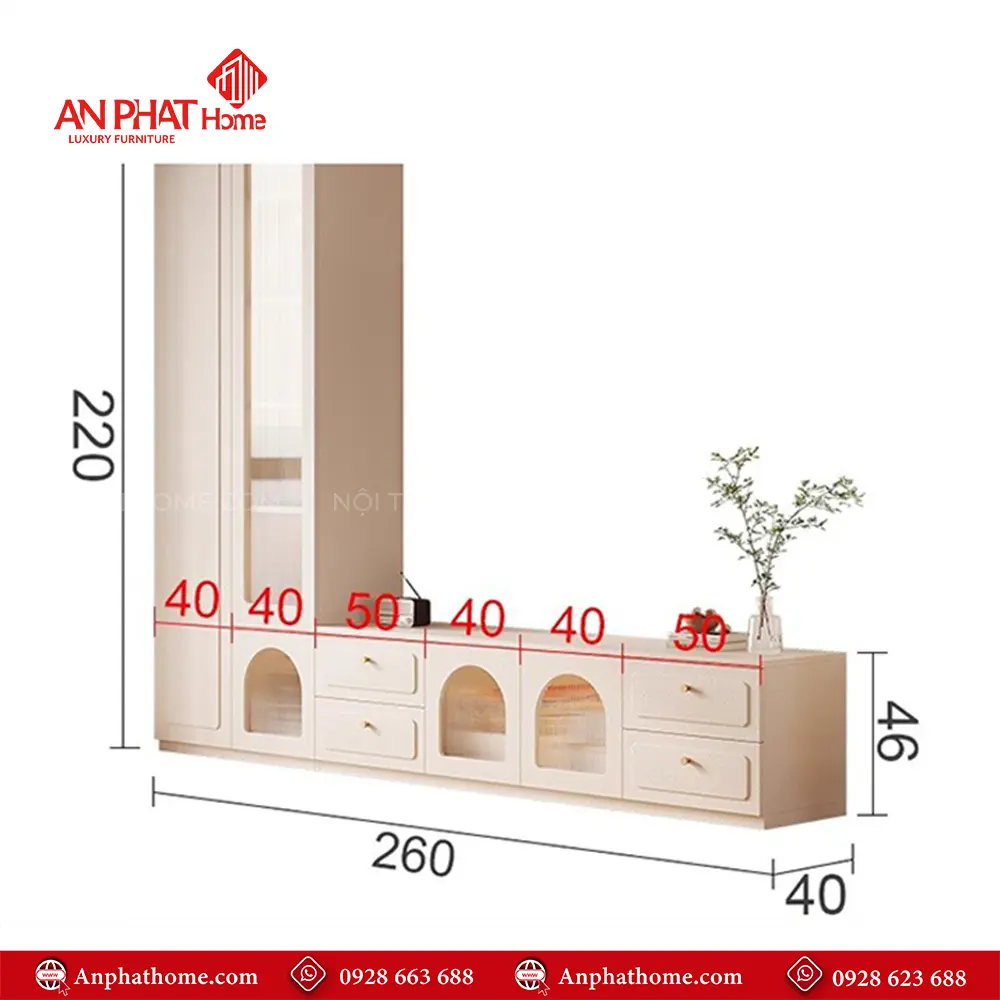 Kệ Tivi Thiết Kế Sang Trọng T-5383 18 Kệ Tivi Thiết Kế Sang Trọng T-5383