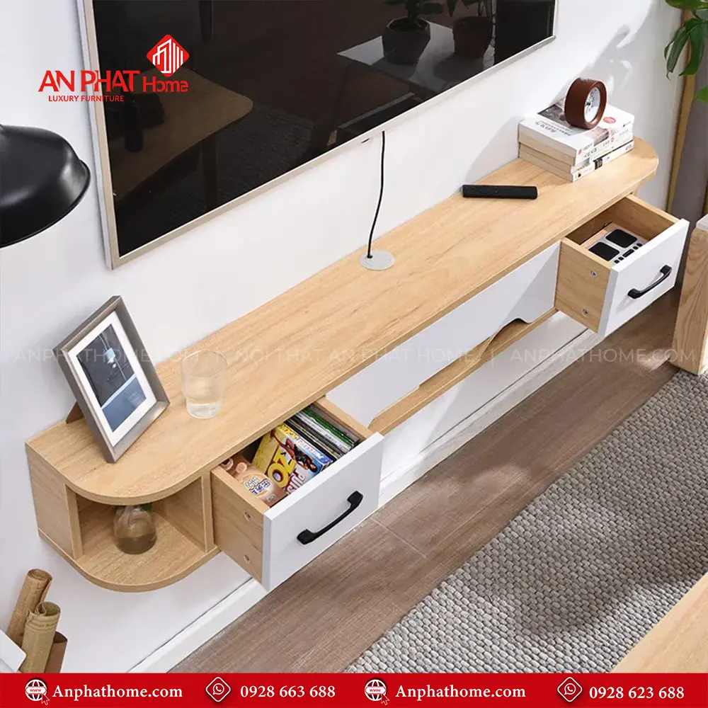 Kệ Tivi Treo Tường Hiện Đại Giá Rẻ T-5399 14 Kệ Tivi Treo Tường Hiện Đại Giá Rẻ T-5399