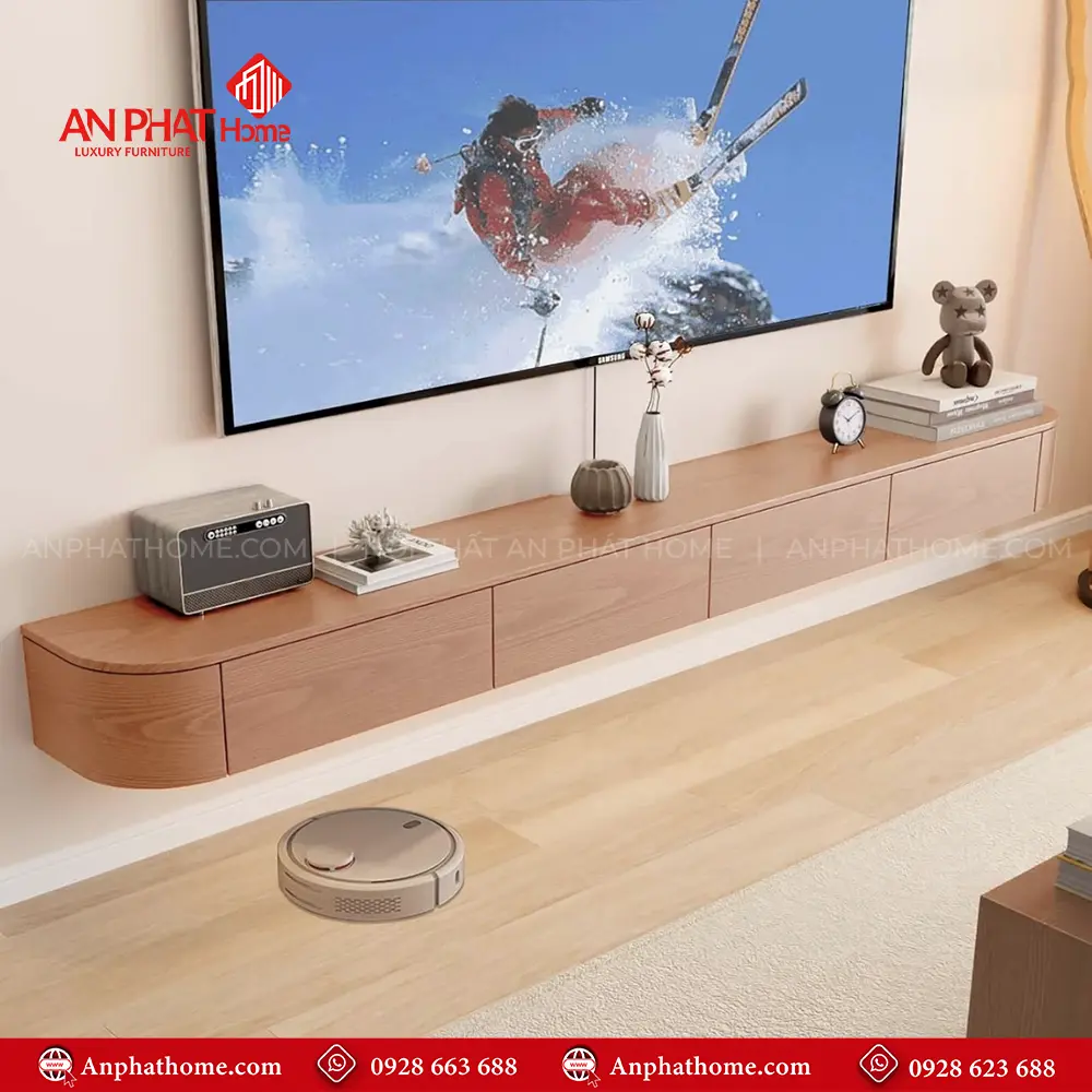 Kệ Tivi Treo Tường Hiện Đại Giá Tốt T-5387 38 Kệ Tivi Treo Tường Hiện Đại Giá Tốt T-5387