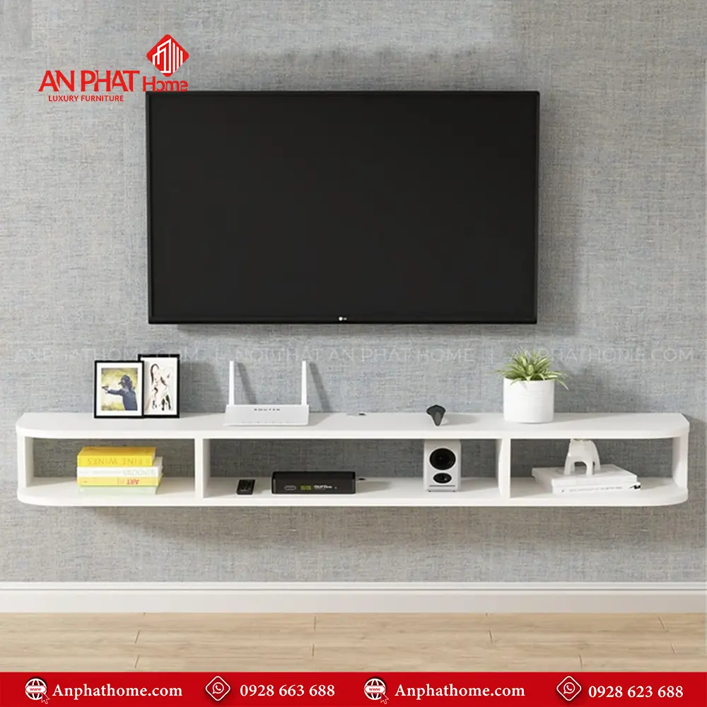 Kệ Tivi Treo Tường Hiện Đại T-5389 12 Kệ Tivi Treo Tường Hiện Đại T-5389