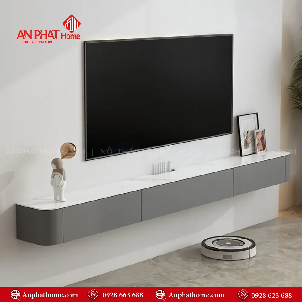 Kệ Tivi Treo Tường Hiện Đại T-5416 12 Kệ Tivi Treo Tường Hiện Đại T-5416