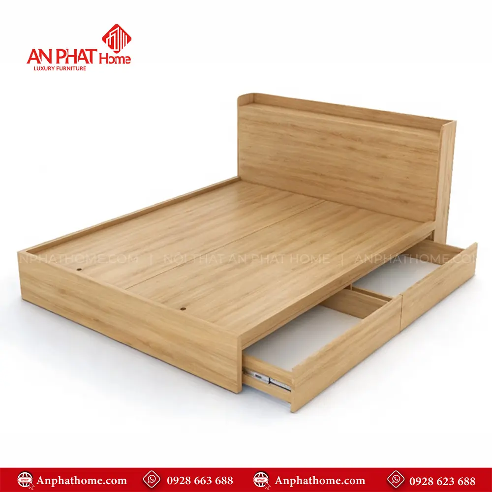 Mẫu Giường Gỗ Công Nghiệp GN-254 14 Mẫu Giường Gỗ Công Nghiệp GN-254