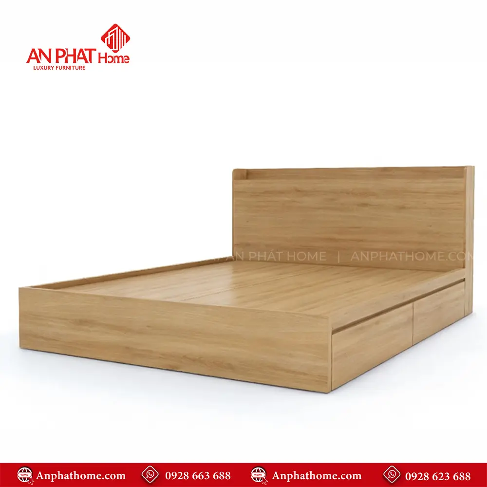 Mẫu Giường Gỗ Công Nghiệp GN-254 17 Mẫu Giường Gỗ Công Nghiệp GN-254