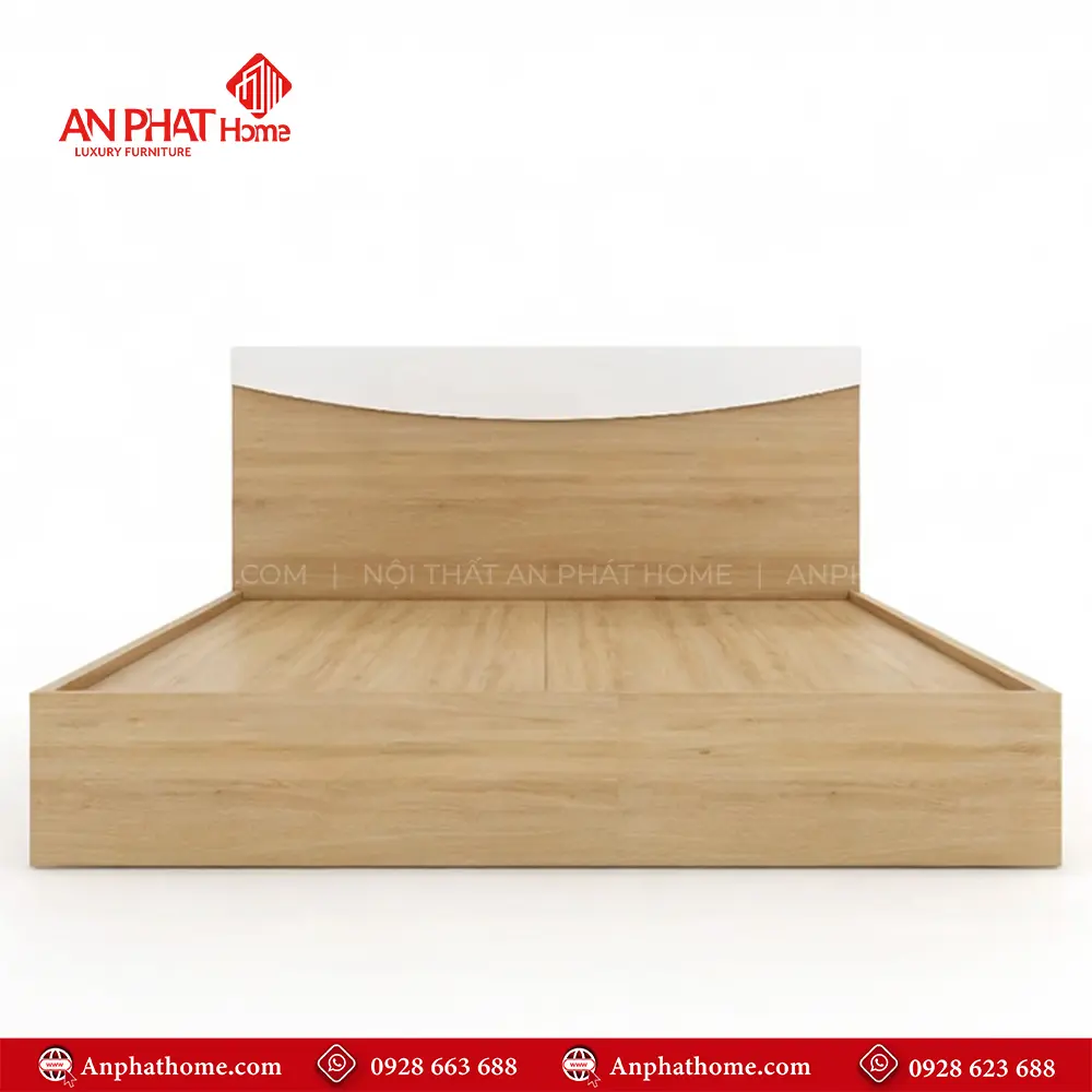 Mẫu Giường Gỗ Hiện Đại GN-255 17 Mẫu Giường Gỗ Hiện Đại GN-255