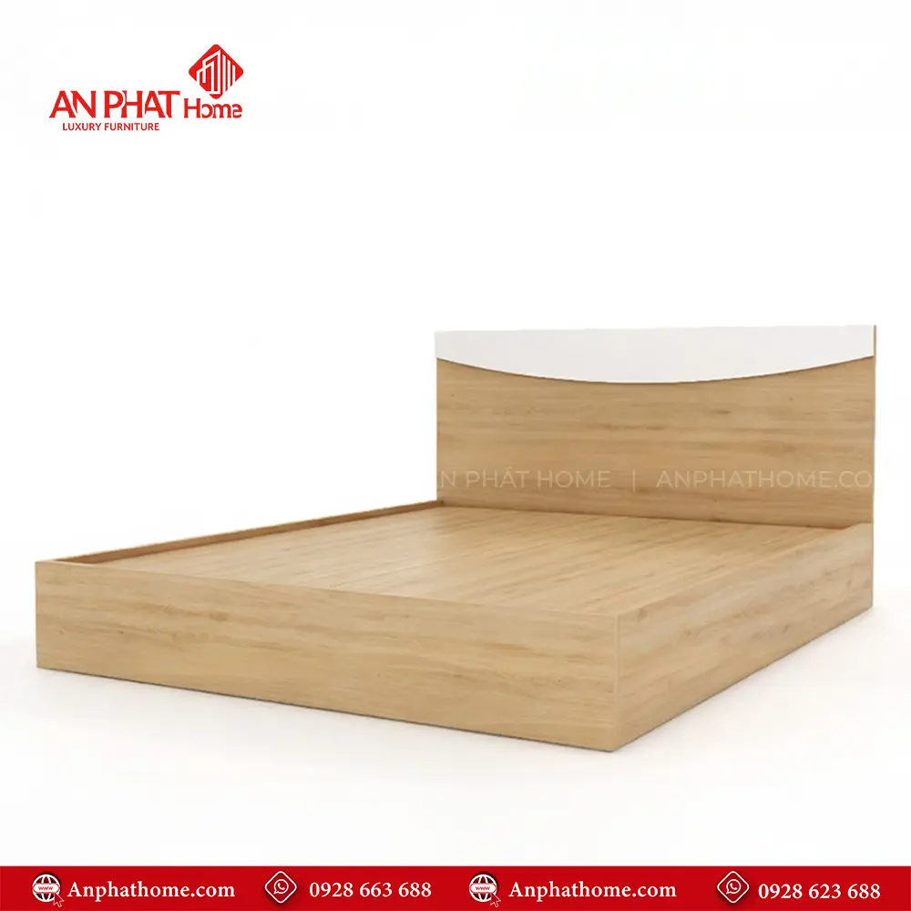 Mẫu Giường Gỗ Hiện Đại GN-255 21 Mẫu Giường Gỗ Hiện Đại GN-255