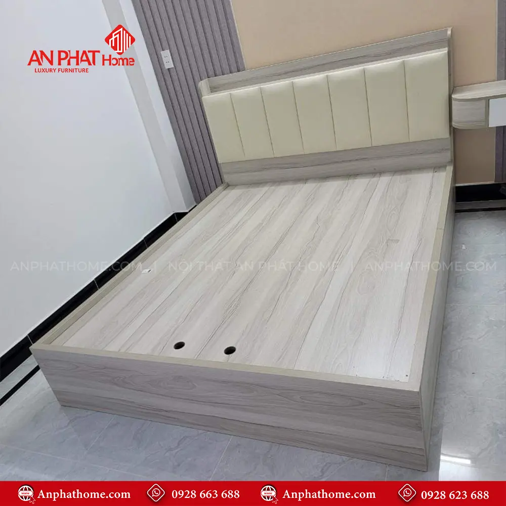 Mẫu Giường Gỗ Hiện Đại GN-256 18 Mẫu Giường Gỗ Hiện Đại GN-256