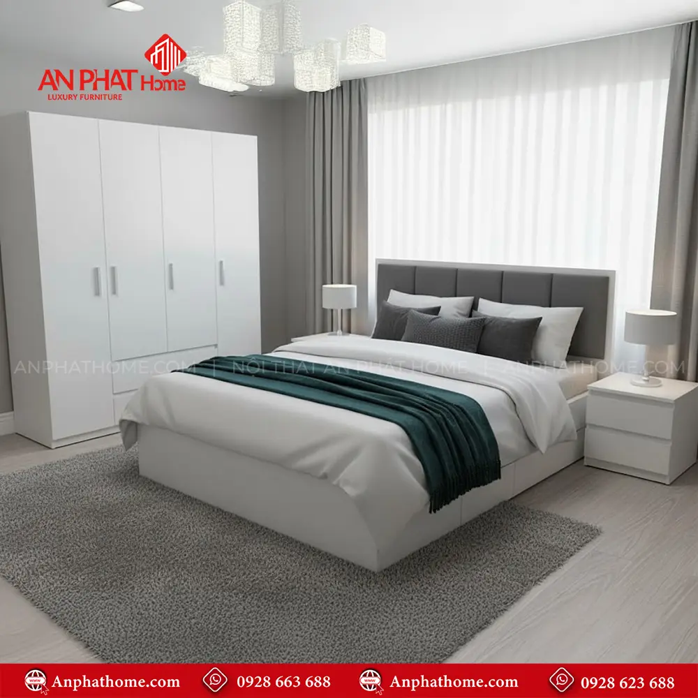 Mẫu Giường Ngủ Đẹp GN-281