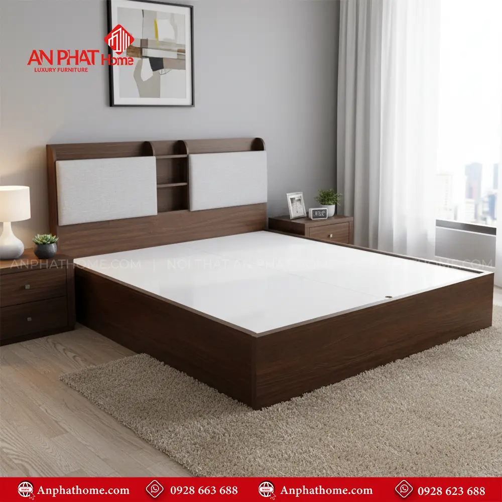 Mẫu Giường Ngủ Hiện Đại GN-207 13 Mẫu Giường Ngủ Hiện Đại GN-207