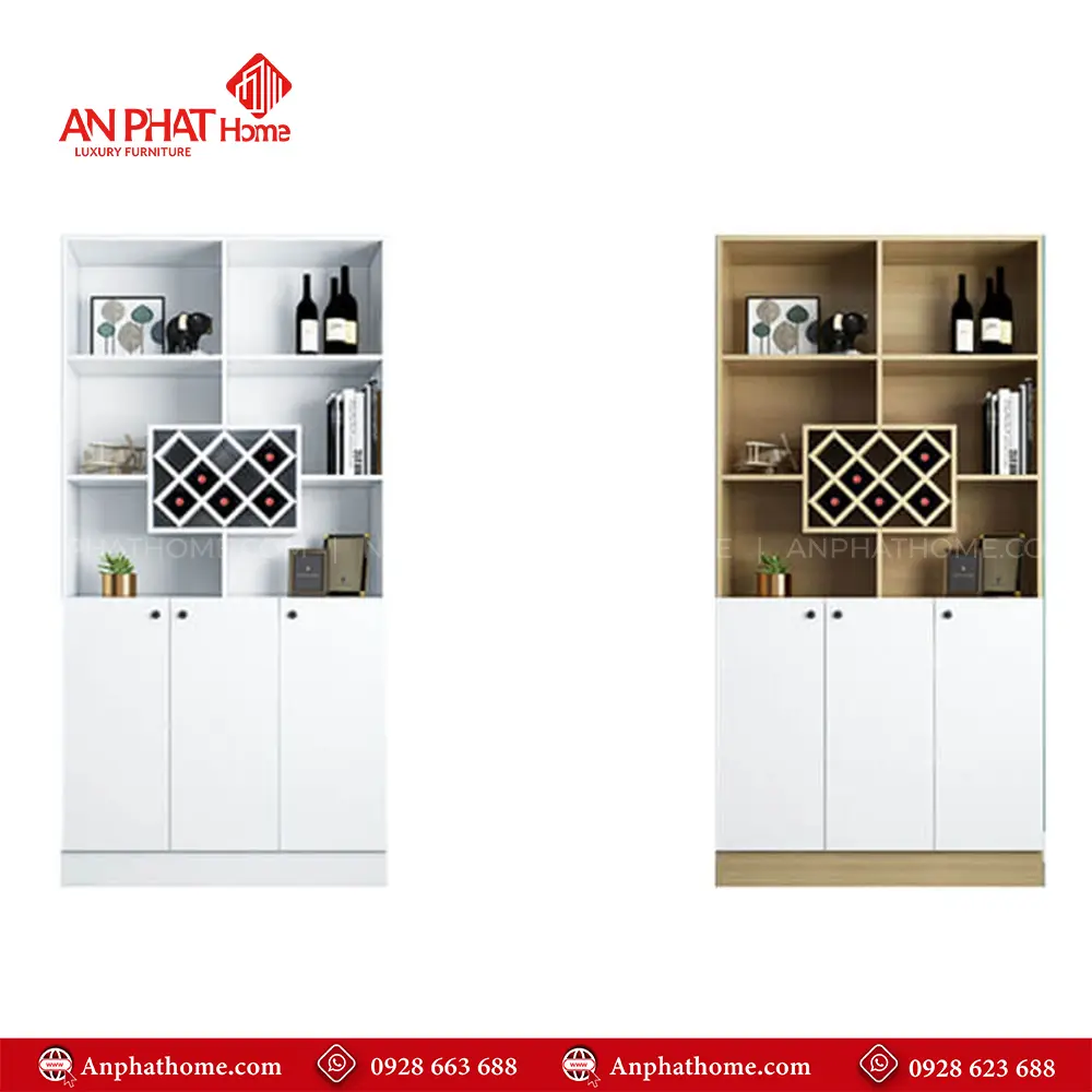 Mẫu Tủ Rượu Gia Đình Gỗ MDF T-5329 13 Mẫu Tủ Rượu Gia Đình Gỗ MDF T-5329