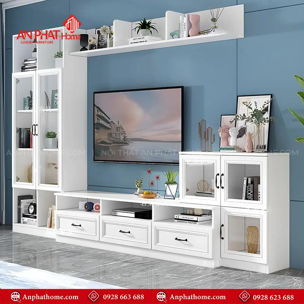 Mẫu Tủ Tivi Hiện Đại T-5371 10 Mẫu Tủ Tivi Hiện Đại T-5371