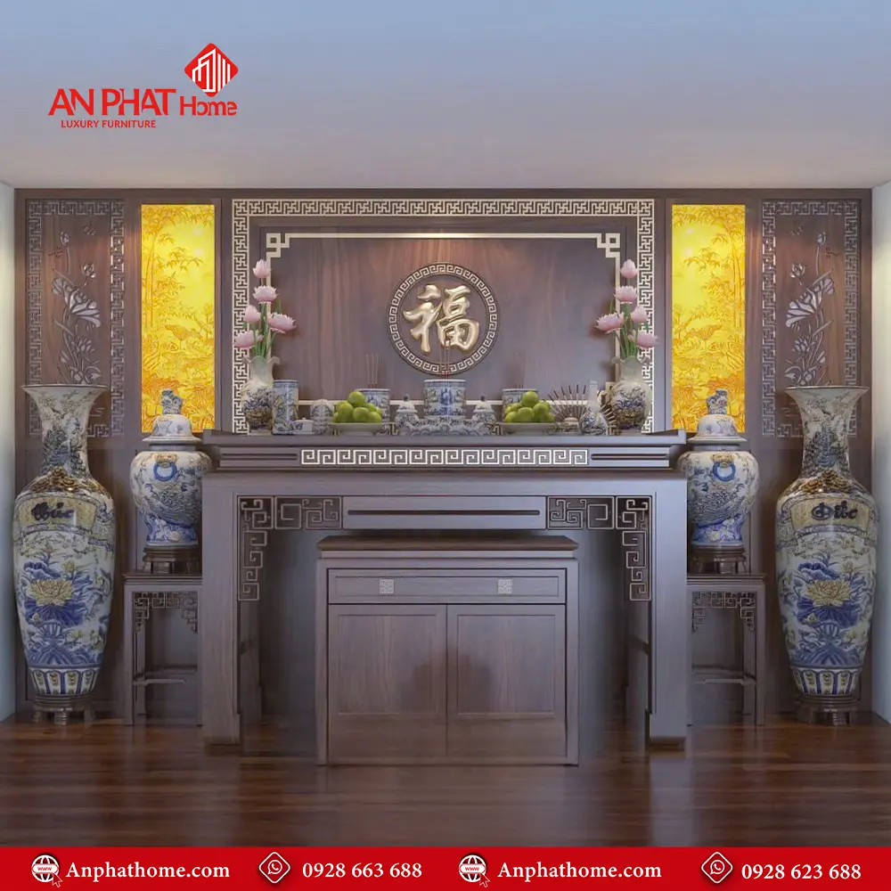 Phòng Thờ Đẹp Cao Cấp BT-2301 5 Phòng Thờ Đẹp Cao Cấp BT-2301