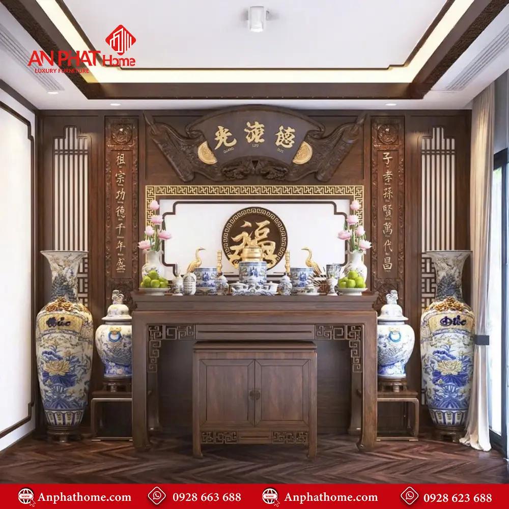 Phòng Thờ Gia Tiên Cao Cấp Đẹp BT-2303 5 Phòng Thờ Gia Tiên Cao Cấp Đẹp BT-2303