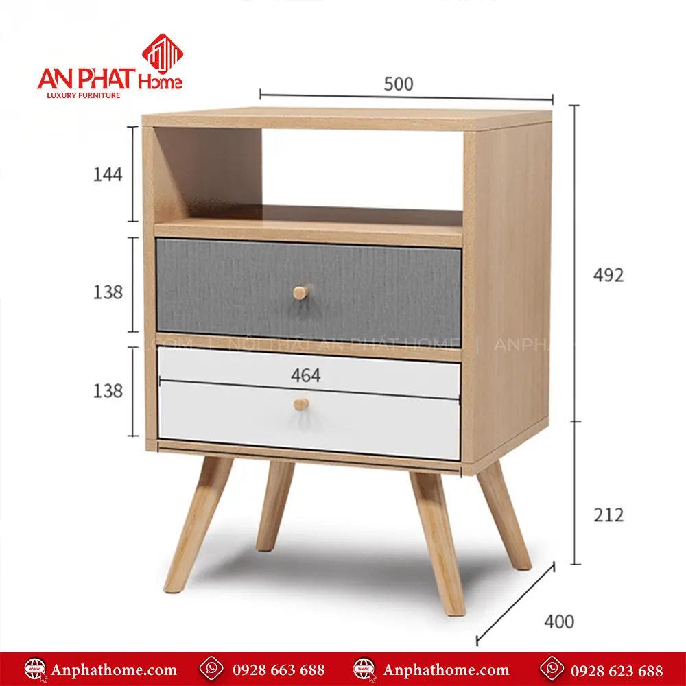 Táp Đầu Giường Thiết Kế Hiện Đại T-5434 6 Táp Đầu Giường Thiết Kế Hiện Đại T-5434