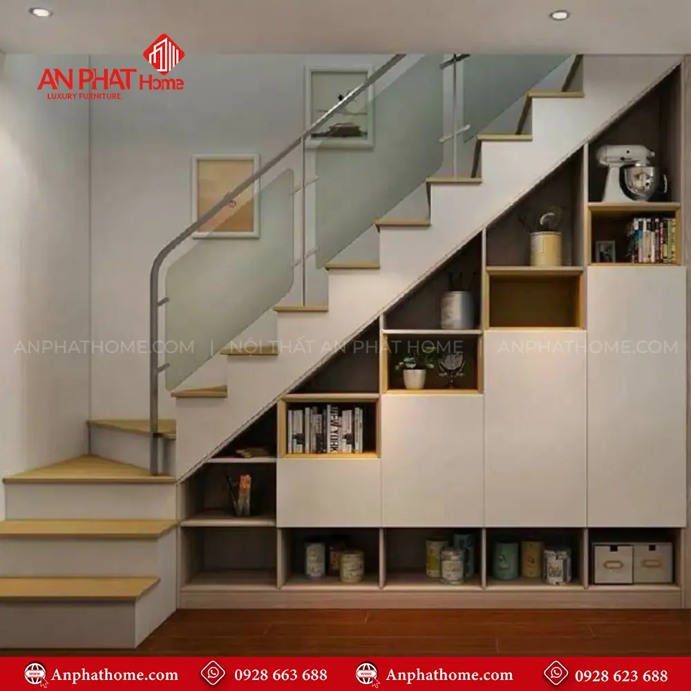 Tủ Cầu Thang Hiện Đại T-5356 10 Tủ Cầu Thang Hiện Đại T-5356