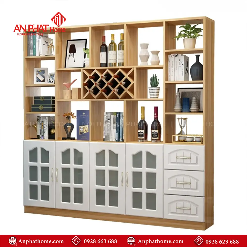 Tủ Đa Năng Kết Hợp Vách Ngăn T-5315 9 Tủ Đa Năng Kết Hợp Vách Ngăn T-5315