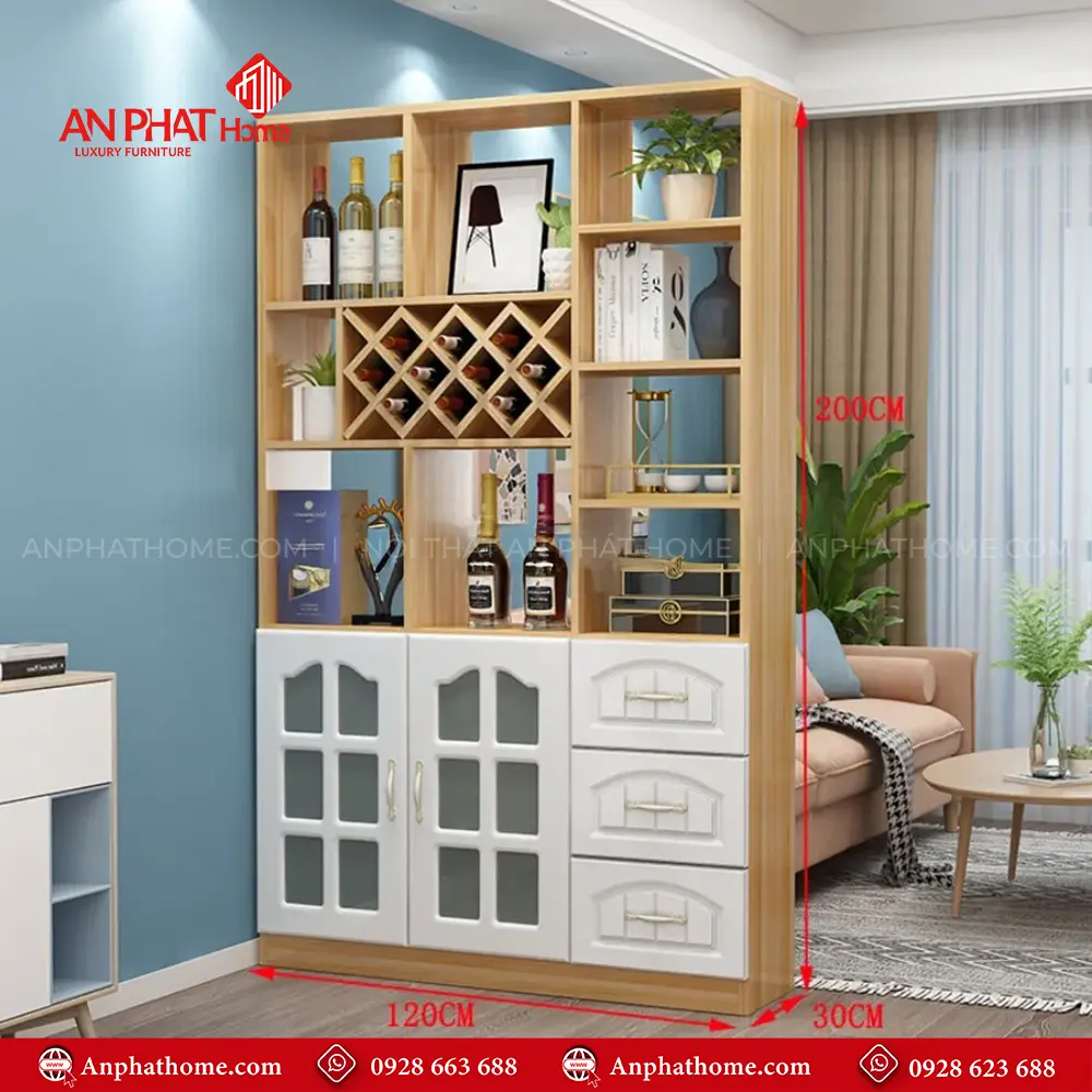 Tủ Đa Năng Kết Hợp Vách Ngăn T-5315 8 Tủ Đa Năng Kết Hợp Vách Ngăn T-5315