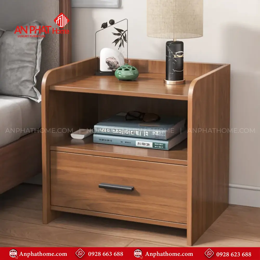 Tủ Đầu Giường Có Ngăn Hiện Đại T-5420 6 Tủ Đầu Giường Có Ngăn Hiện Đại T-5420