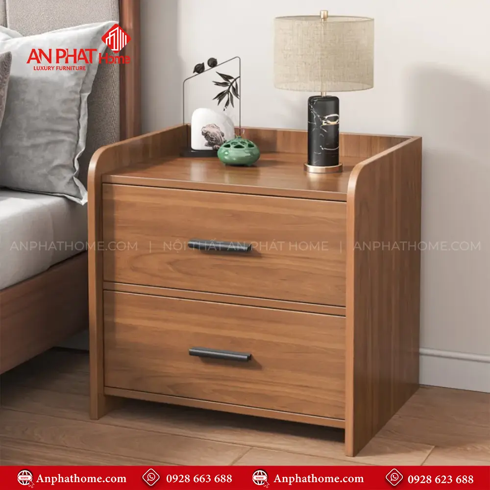 Tủ Đầu Giường Có Ngăn Hiện Đại T-5420 5 Tủ Đầu Giường Có Ngăn Hiện Đại T-5420