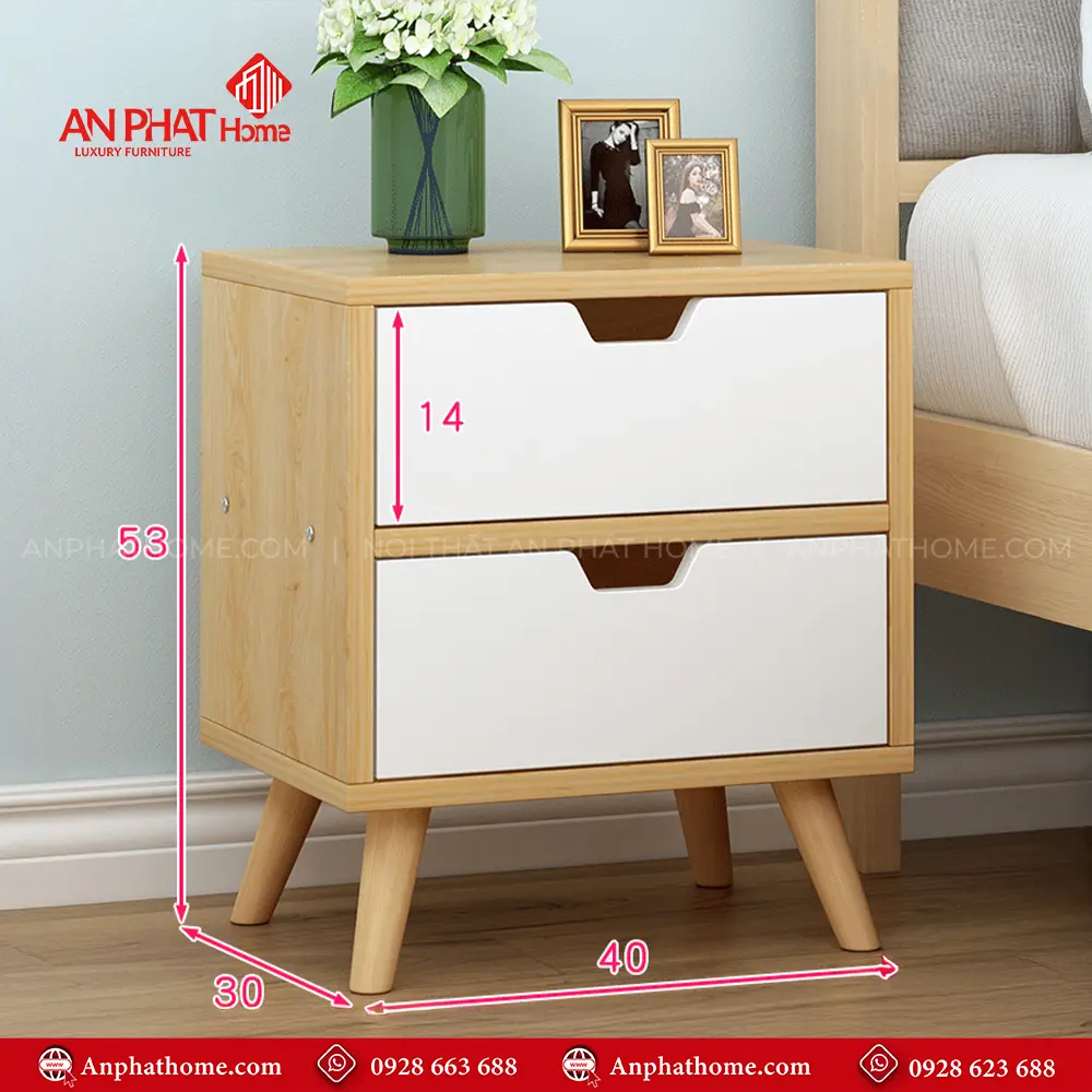 Tủ Đầu Giường Hiện Đại Cho Phòng Ngủ T-5435 9 Tủ Đầu Giường Hiện Đại Cho Phòng Ngủ T-5435