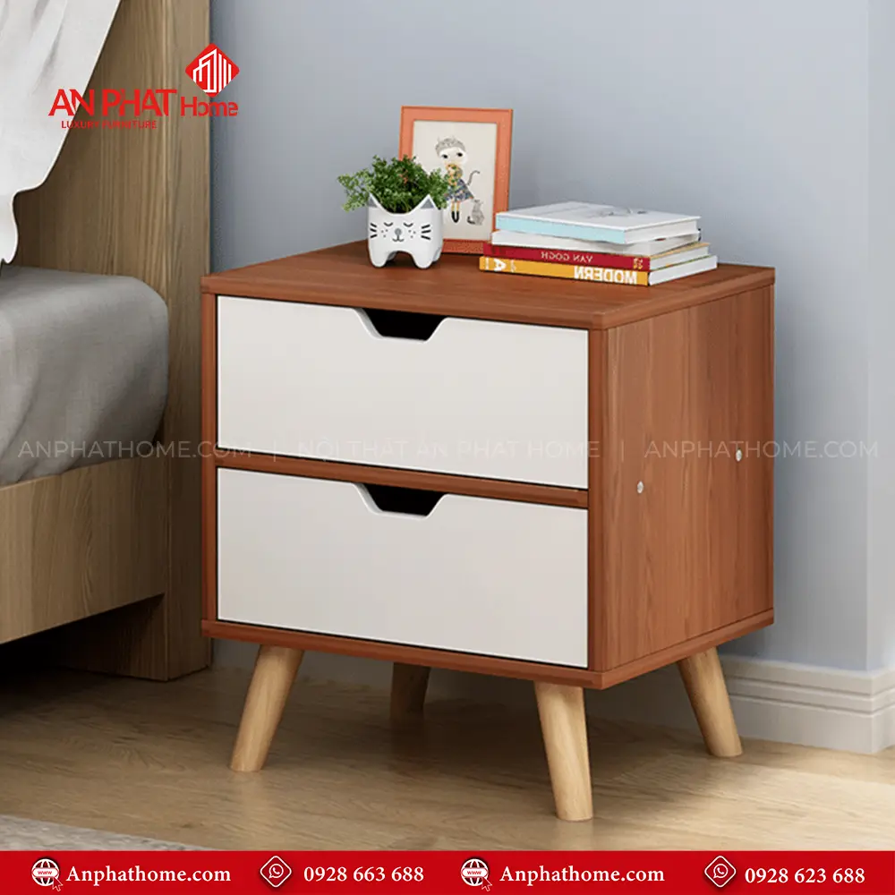 Tủ Đầu Giường Hiện Đại Cho Phòng Ngủ T-5435 7 Tủ Đầu Giường Hiện Đại Cho Phòng Ngủ T-5435