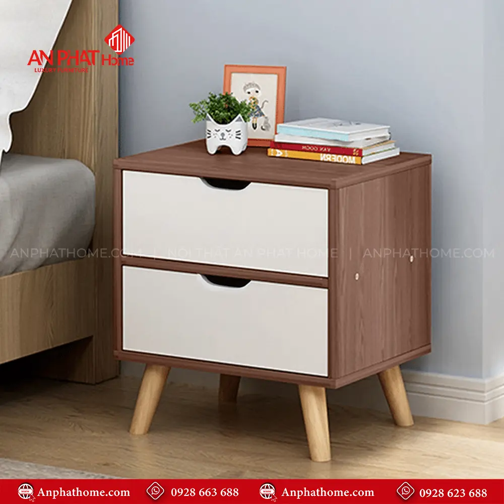 Tủ Đầu Giường Hiện Đại Cho Phòng Ngủ T-5435 8 Tủ Đầu Giường Hiện Đại Cho Phòng Ngủ T-5435