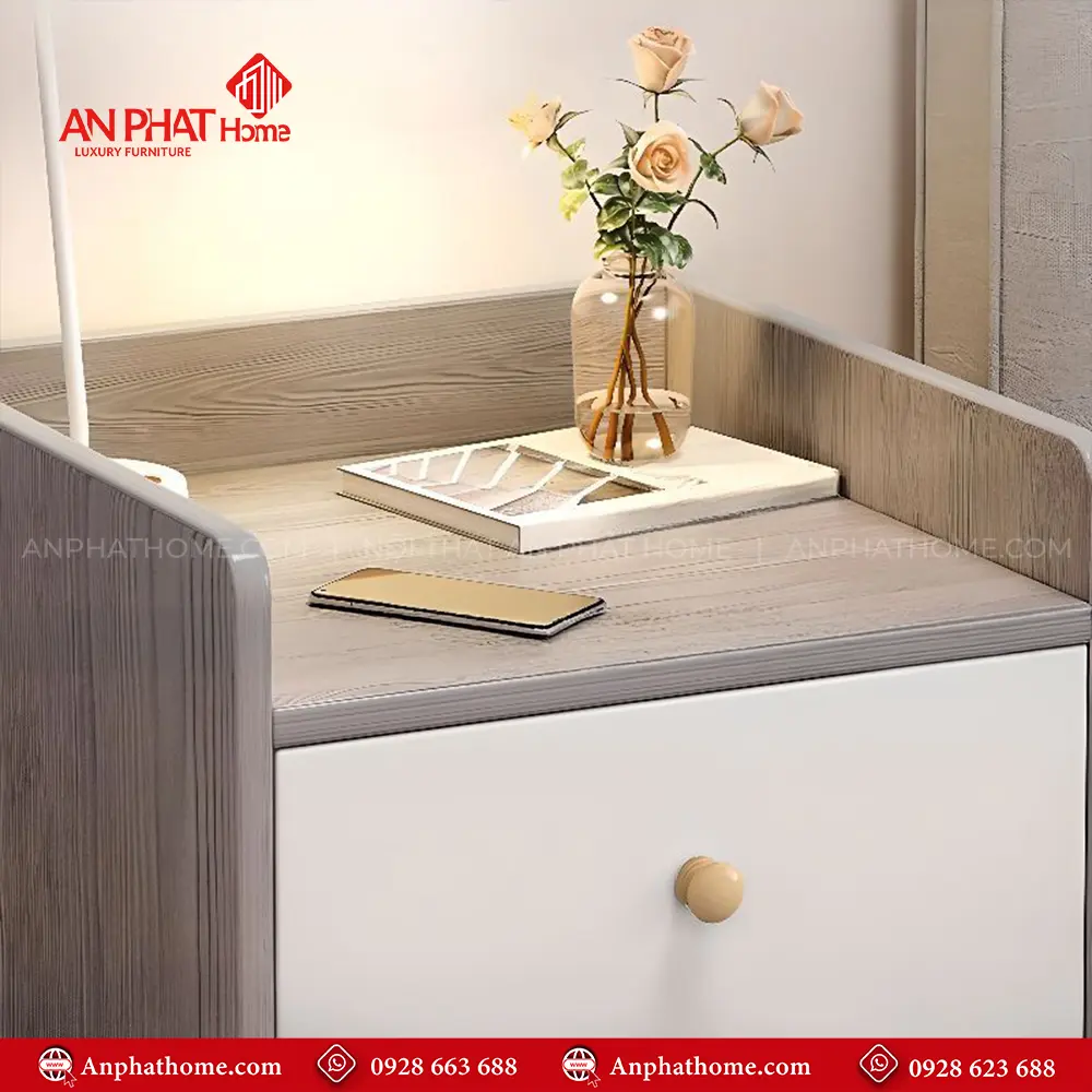 Tủ Đầu Giường Hiện Đại T-5428 9 Tủ Đầu Giường Hiện Đại T-5428