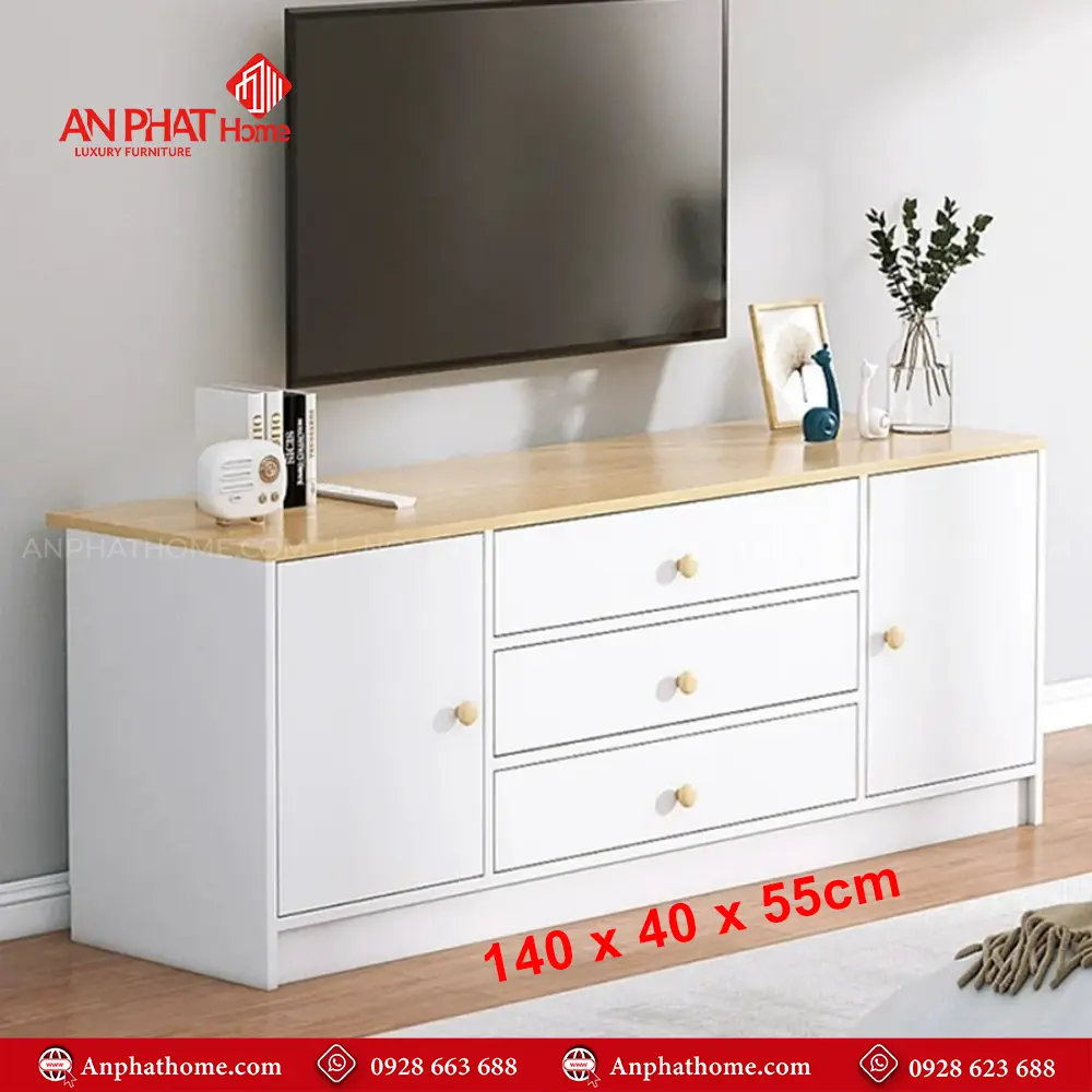 Tủ Kệ Tivi Gỗ Công Nghiệp Giá Rẻ T-5405 20 Tủ Kệ Tivi Gỗ Công Nghiệp Giá Rẻ T-5405