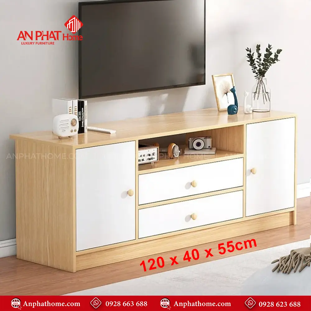 Tủ Kệ Tivi Gỗ Công Nghiệp Giá Rẻ T-5405 18 Tủ Kệ Tivi Gỗ Công Nghiệp Giá Rẻ T-5405