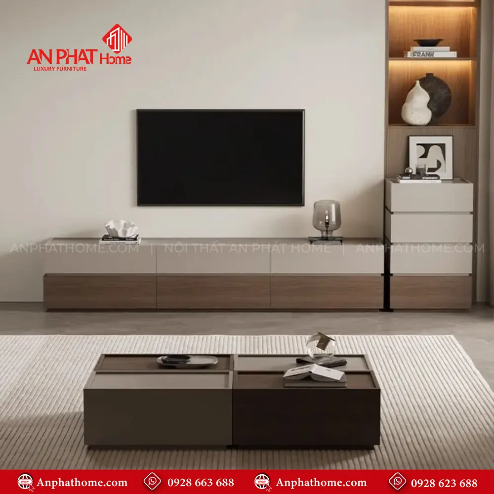 Tủ Kệ Tivi Phòng Khách Gỗ Công Ngiệp T-5412 12 Tủ Kệ Tivi Phòng Khách Gỗ Công Ngiệp T-5412