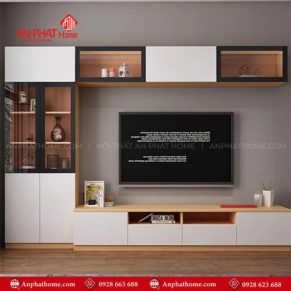 Tủ Kệ Tivi Thiết Kế Đẹp T-5368 13 Tủ Kệ Tivi Thiết Kế Đẹp T-5368