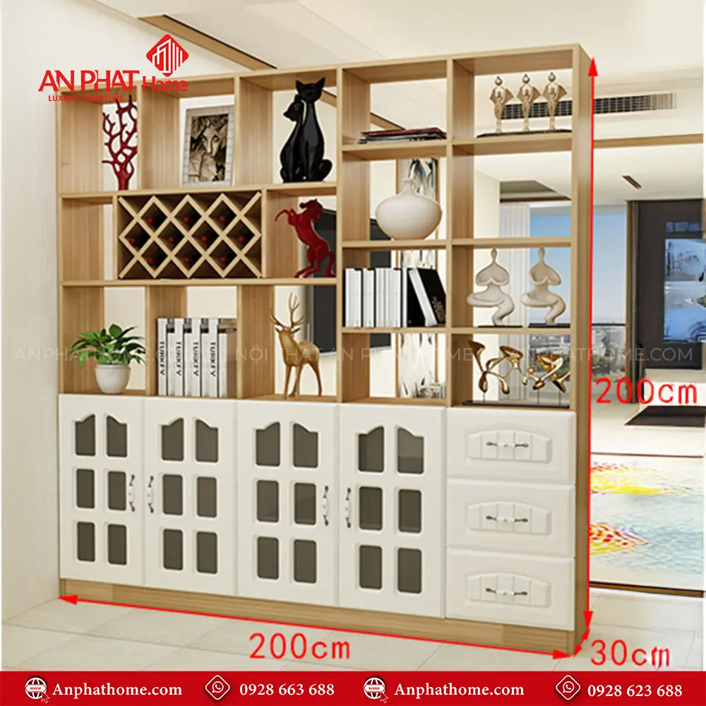 Tủ Ngăn Phòng Khách Đa Năng T-5301 15 Tủ Ngăn Phòng Khách Đa Năng T-5301