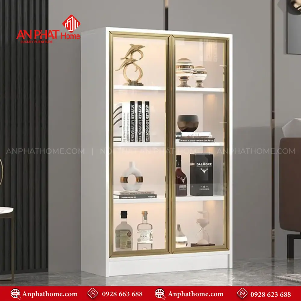 Tủ Rượu Cánh Kính Hiện Đại T-5343