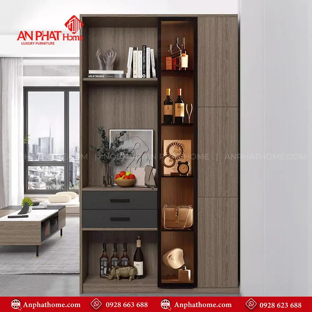 Tủ Rượu Đẹp Thiết Kế Hiện Đại T-5333 13 Tủ Rượu Đẹp Thiết Kế Hiện Đại T-5333