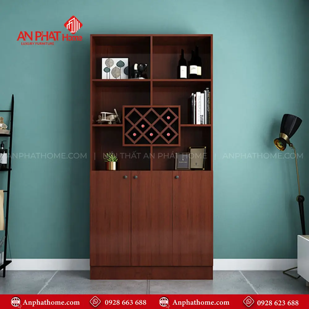 Tủ Rượu Gỗ Công Ngiệp T-5330 8 Tủ Rượu Gỗ Công Ngiệp T-5330