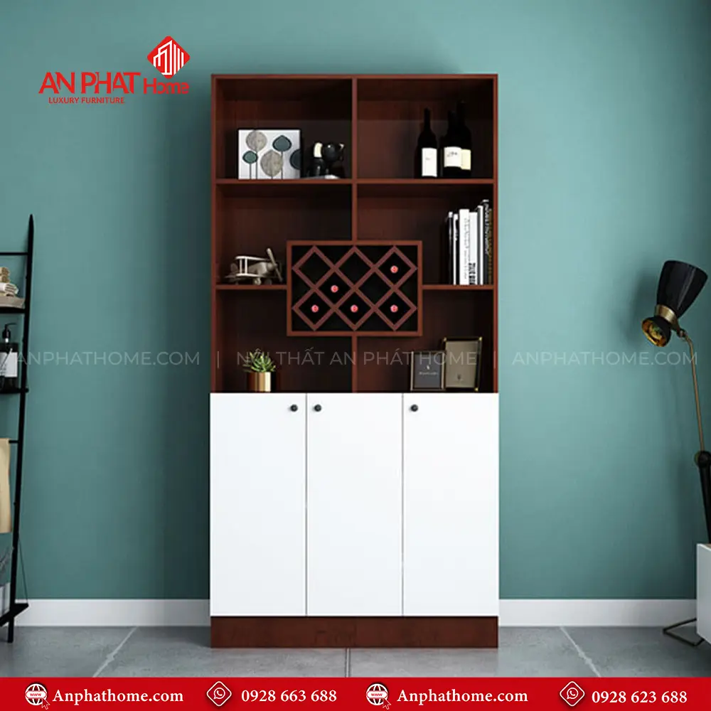 Tủ Rượu Gỗ Công Ngiệp T-5330 7 Tủ Rượu Gỗ Công Ngiệp T-5330