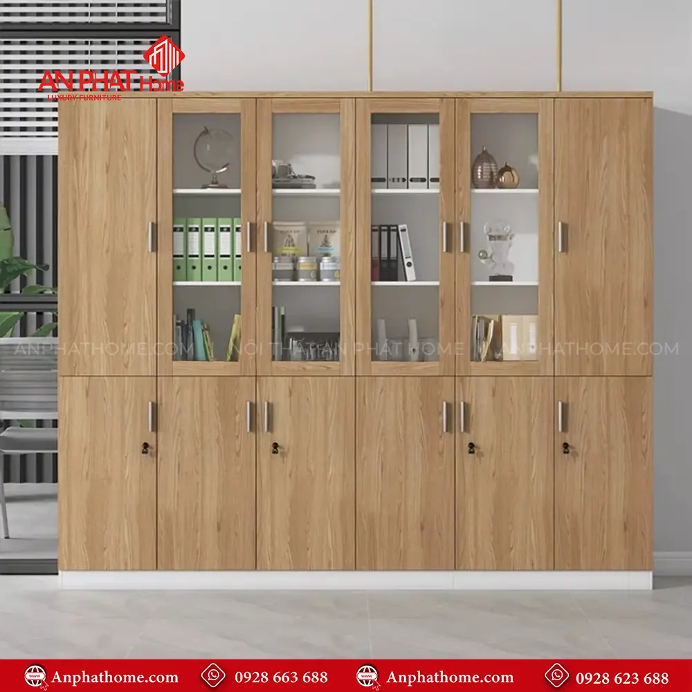 Tủ Tài Liệu Hồ Sơ Gỗ Công Nghiệp T-5438 8 Tủ Tài Liệu Hồ Sơ Gỗ Công Nghiệp T-5438