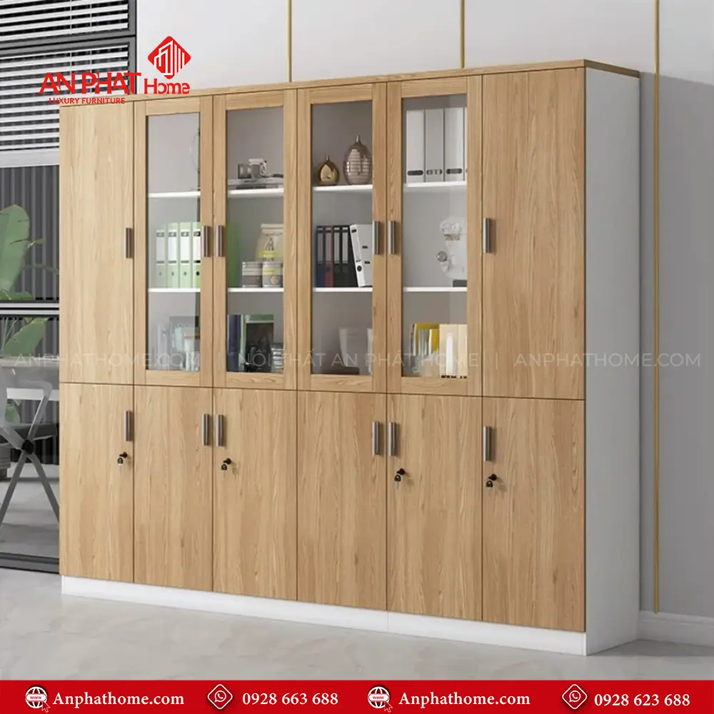 Tủ Tài Liệu Hồ Sơ Gỗ Công Nghiệp T-5438 7 Tủ Tài Liệu Hồ Sơ Gỗ Công Nghiệp T-5438