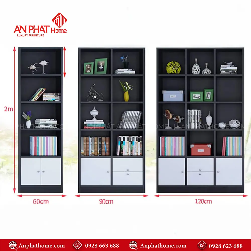 Tủ Tài Liệu Trang Trí Đa Năng T-5466 15 Tủ Tài Liệu Trang Trí Đa Năng T-5466