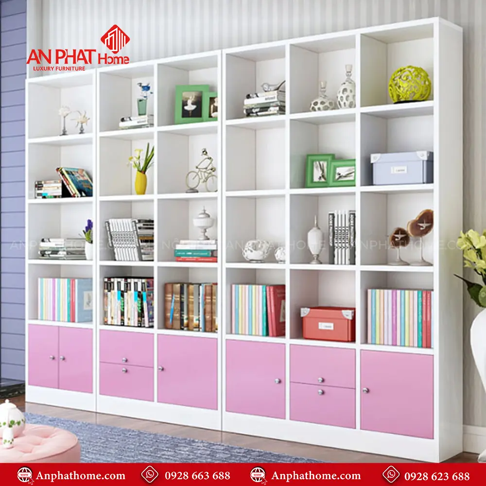 Tủ Tài Liệu Trang Trí Đa Năng T-5466 13 Tủ Tài Liệu Trang Trí Đa Năng T-5466