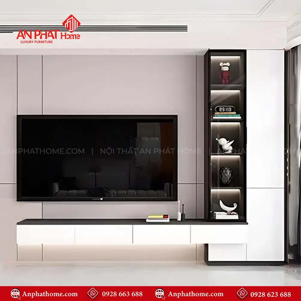 Tủ Tivi Gỗ MDF Sang Trọng T-5369 7 Tủ Tivi Gỗ MDF Sang Trọng T-5369