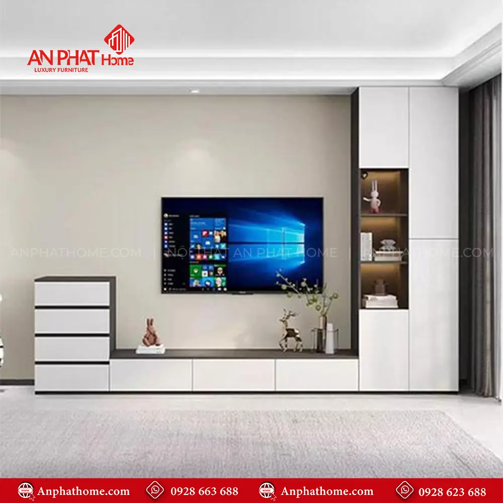 Tủ Tivi Phòng Khách Thiết Kế Hiện Đại T-5372 15 Tủ Tivi Phòng Khách Thiết Kế Hiện Đại T-5372