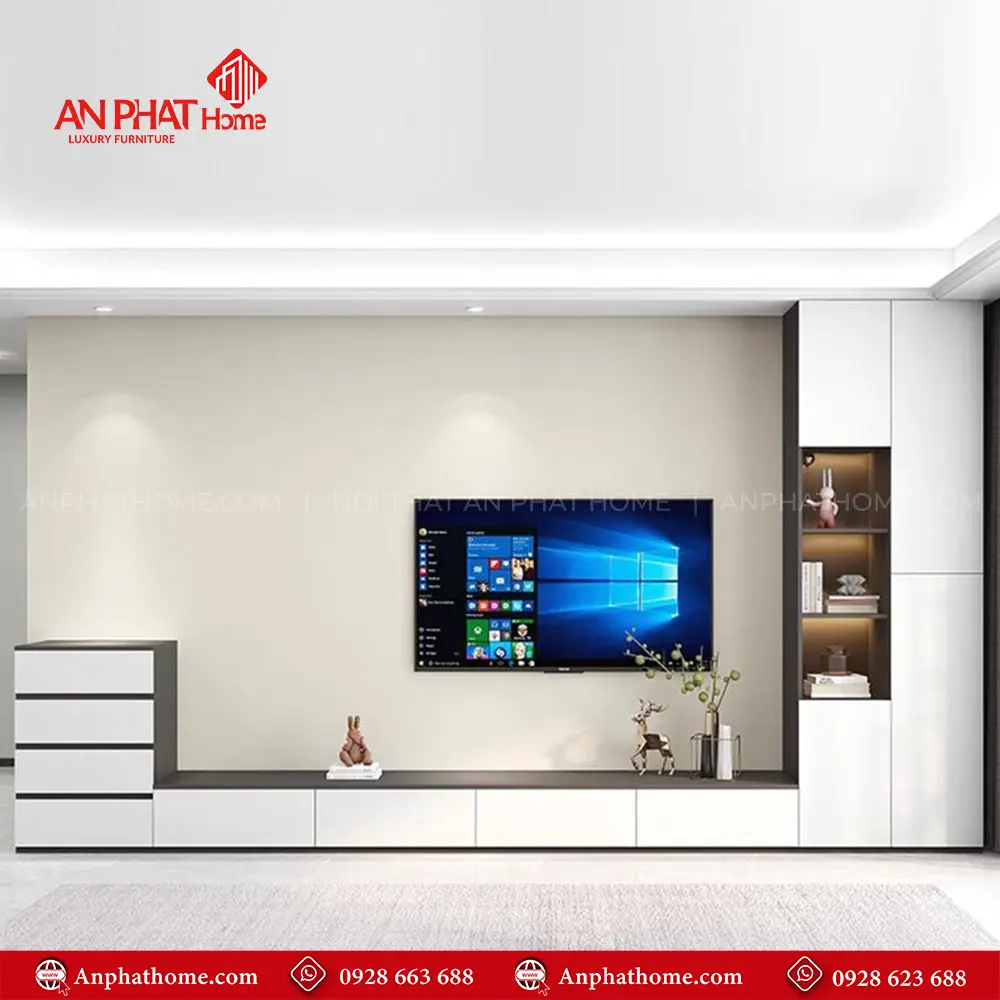 Tủ Tivi Phòng Khách Thiết Kế Hiện Đại T-5372 14 Tủ Tivi Phòng Khách Thiết Kế Hiện Đại T-5372